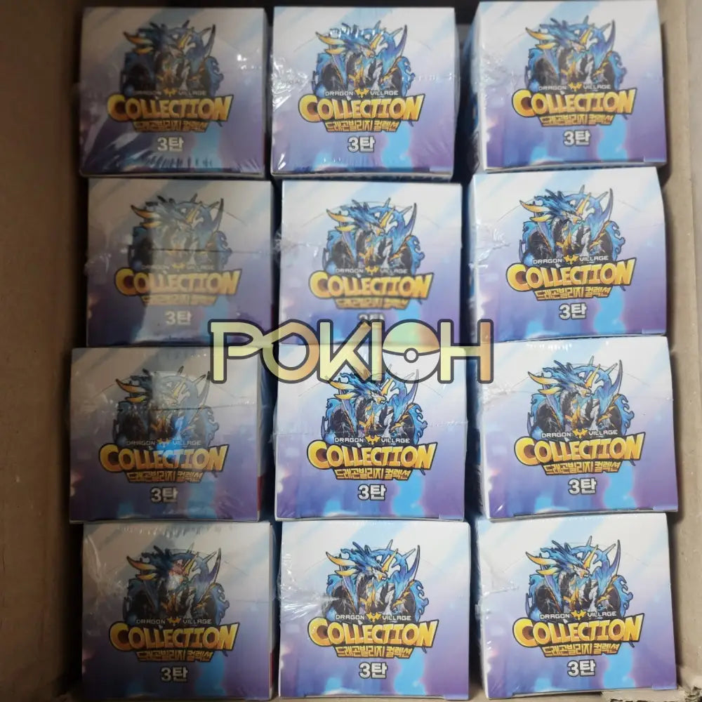 Dragon Village Collection Card Vol.3 Box Korean Mobile Game Item Code Coupon Dragon Village Collection Card Vol.3 Box Korean Mobile Game Item Code Coupon