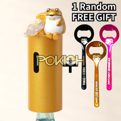 Hite Jinro Toad Frog Soju Automatic Dispenser & 2pcs Soju Glasses + FREE GIFT Gold / Express Shipping Only (Built-in Hite Jinro Toad Frog Soju Automatic Dispenser & 2pcs Soju Glasses + FREE GIFT Gold / Express Shipping Only (Built-in