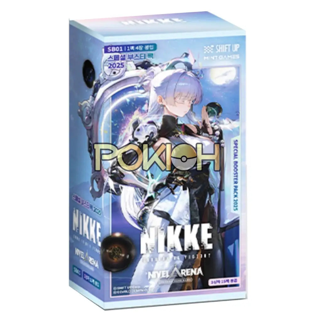Nikke Goddess of Victory Nivel Arena Special Booster Pack Box SB01 Kor Pokioh Nikke Goddess of Victory Nivel Arena Special Booster Pack Box SB01 Kor Pokioh