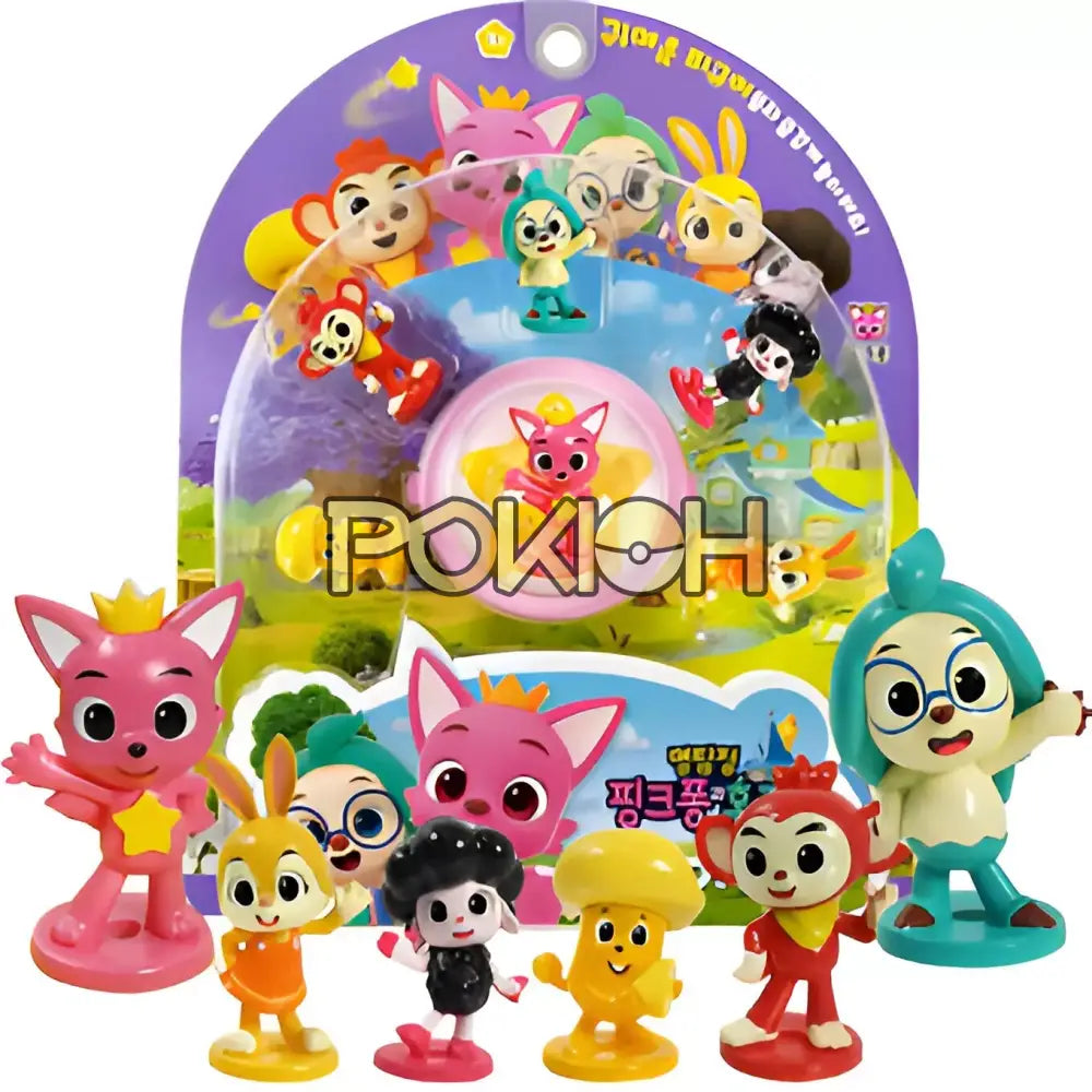 Pinkfong Wonderstar Detective Pinkpong Hogi Figure 6 Set Poki Myon Jenny Rachel Pinkfong Wonderstar Detective Pinkpong Hogi Figure 6 Set Poki Myon Jenny Rachel