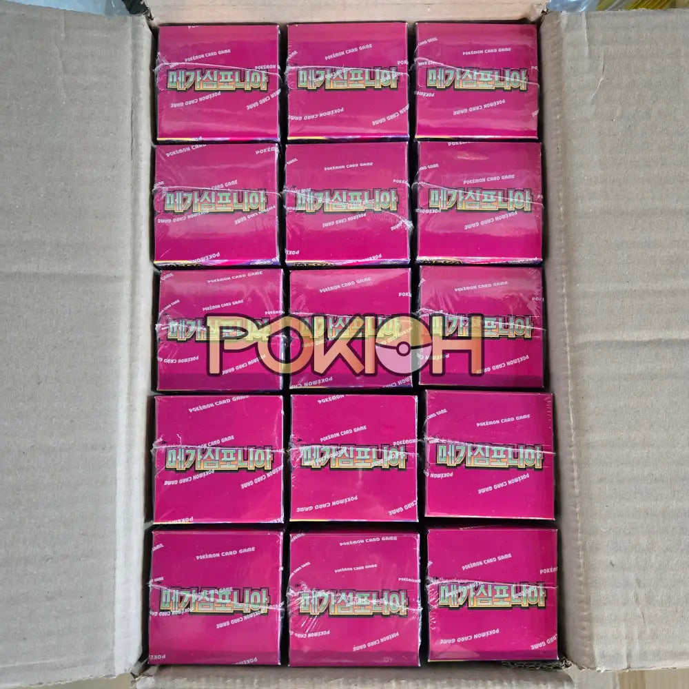 Pokemon Card Mega Symphonia Booster box M1S Korean ver. Pokemon Card Mega Symphonia Booster box M1S Korean ver.