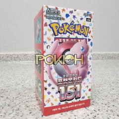Pokemon Cards 151 Booster Box Sv2A Korean Ver. Pokemon Cards 151 Booster Box Sv2A Korean Ver.