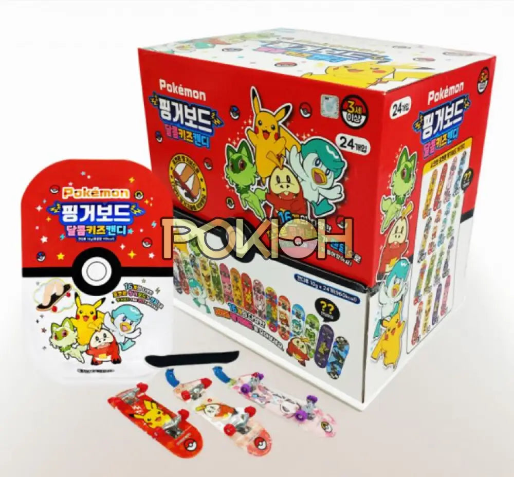 Pokemon Fingerboard Sweet Kids Candy - Include Random Fingerboard Pokemon Fingerboard Sweet Kids Candy - Include Random Fingerboard