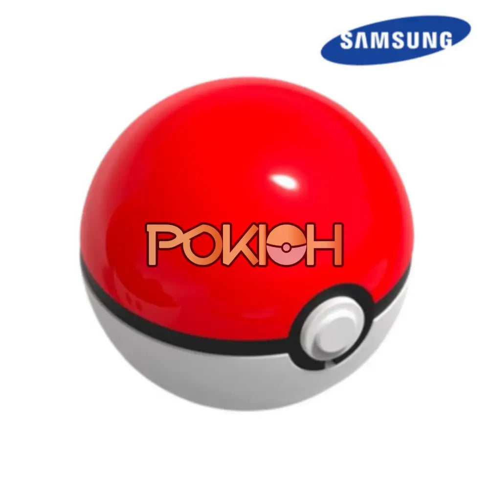 Samsung Pokemon Galaxy Buds2 Pro/2/Live/Pro Case Cover Monster Ball + 1 Sticker Samsung Pokemon Galaxy Buds2 Pro/2/Live/Pro Case Cover Monster Ball + 1 Sticker