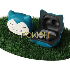 Samsung Pokemon Jammanbo Galaxy Buds2 Pro/2/Live/Pro Snorlax Case Cover + Sticker Samsung Pokemon Jammanbo Galaxy Buds2 Pro/2/Live/Pro Snorlax Case Cover + Sticker