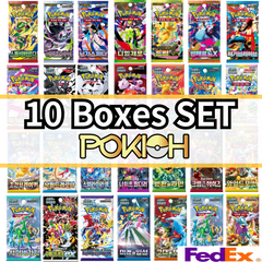 [10 Boxes SET] Pokemon Card Sword&Shield Scarlet&Violet MEGA Booster Box Korean ver.