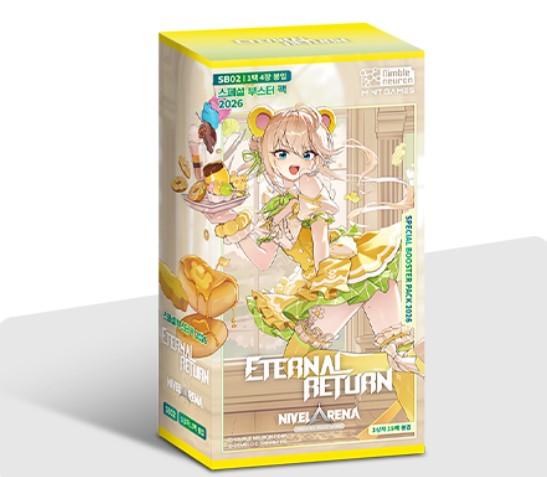 Nikke Nivel Arena TCG SB02 ETERNAL RETURN Special Booster Box Korean ver.