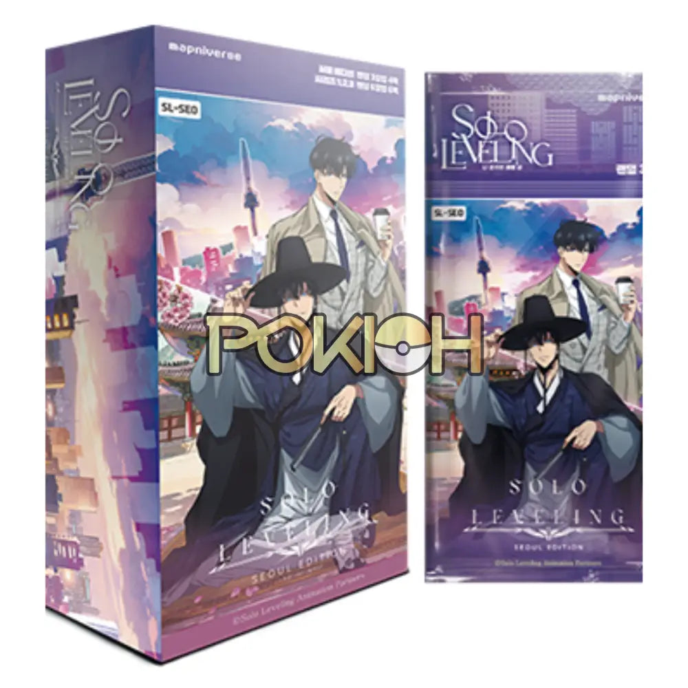 Korean Solo Leveling Collect Card Vol.4 Seoul Edition Booster Box