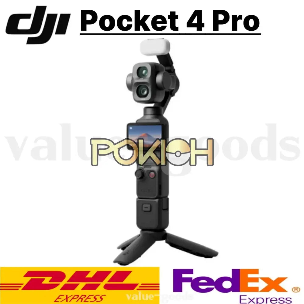 [NEW] DJI Osmo Pocket 4 Pro 4P Standard Combo 4K/240fps Gimbal Action Camera - 2. DJI Osmo Pocket 4 Pro Vlog Combo