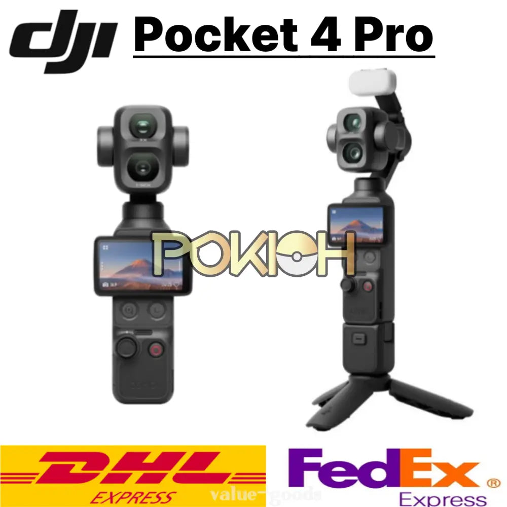 [NEW] DJI Osmo Pocket 4 Pro 4P Standard Combo 4K/240fps Gimbal Action Camera