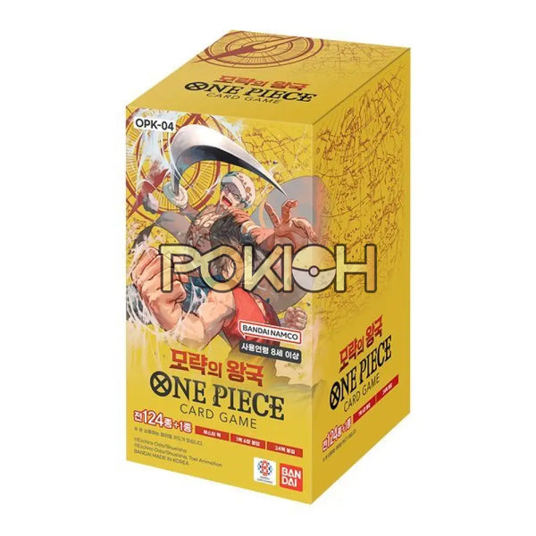 one piece card game st-04 One Piece Card Game Kingdom of Intrigue OPK-04 Booster Box Korean ver. –  Pokioh