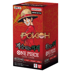 One Piece Carrying On His Will Booster Box OPK-13 Sealed Korean Ver.