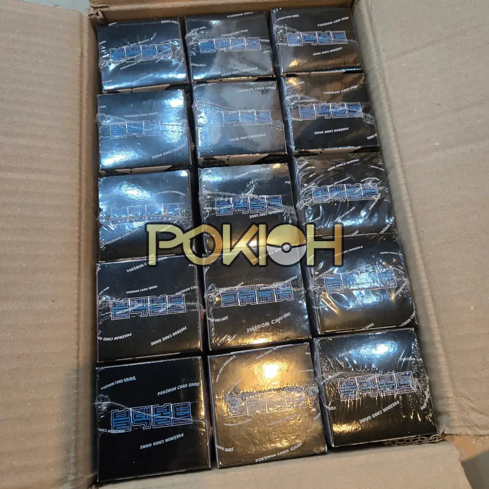 Pokemon Card Expansion Pack Black Bolt Booster box sv11B Korean ver.