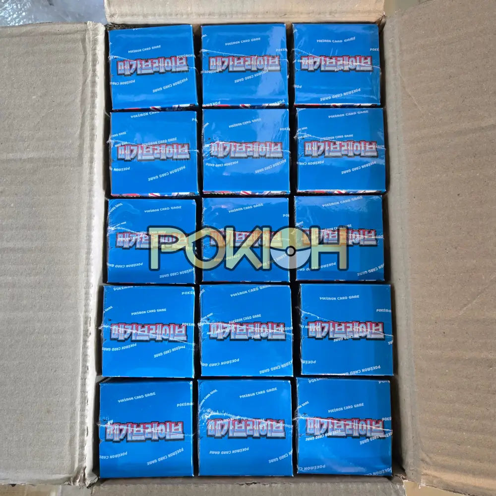 Pokemon Card Mega Brave Booster box M1L Korean ver. Pokioh Pokemon Card Mega Brave Booster box M1L Korean ver. Pokioh