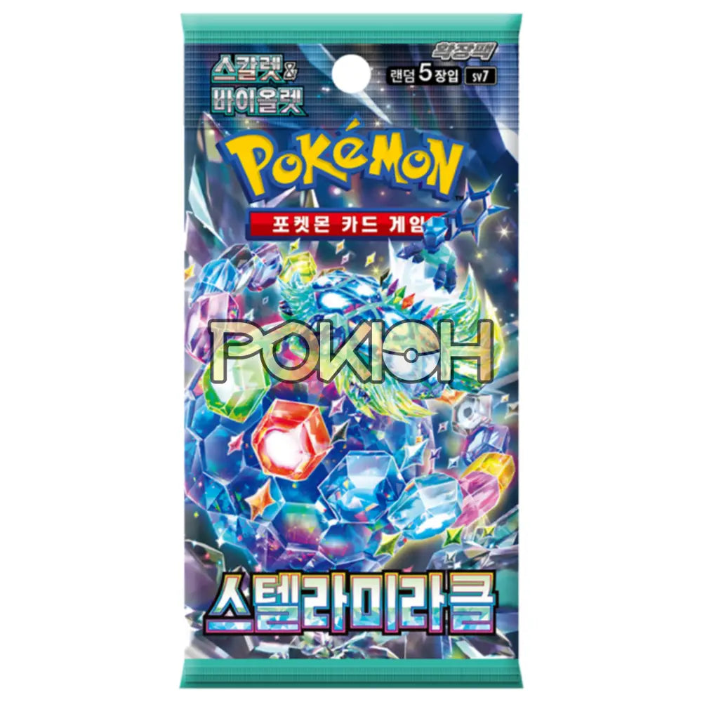 Pokemon Card Stellar Miracle Booster Box Sv7 Korean Ver.