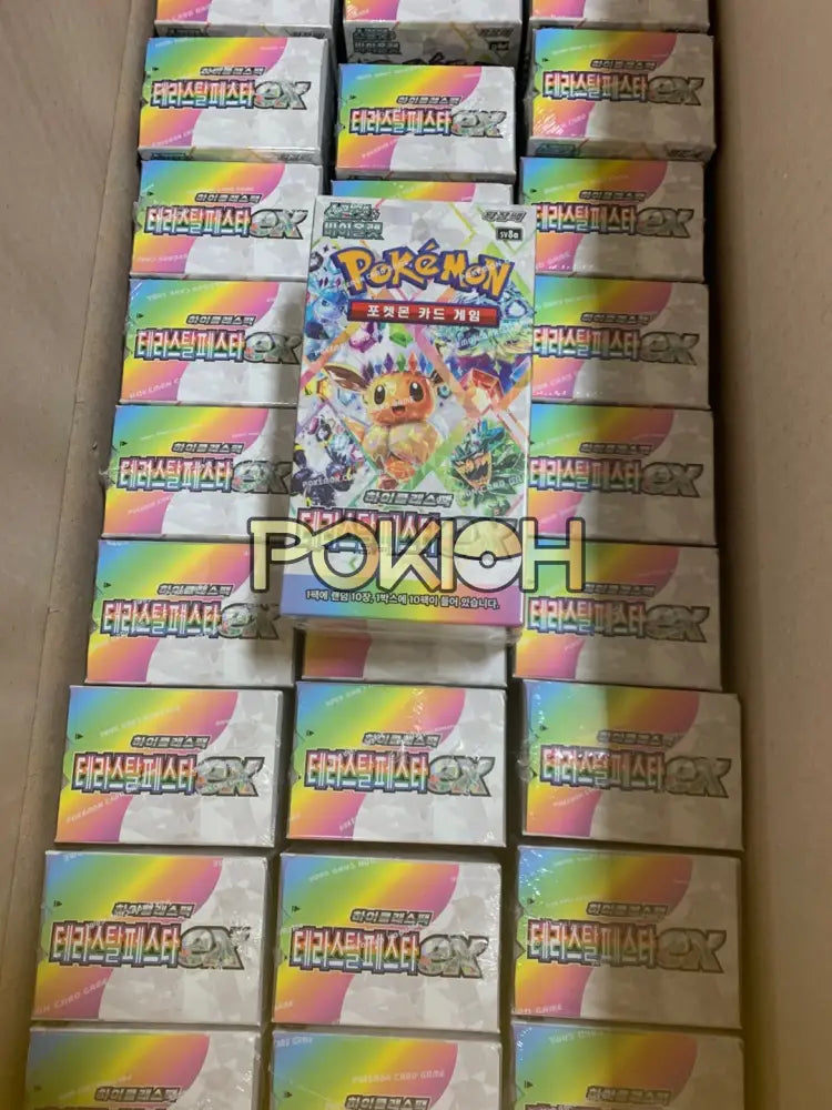 Pokemon Card Terastal Festival Ex Booster Box Sv8A Korean Ver.