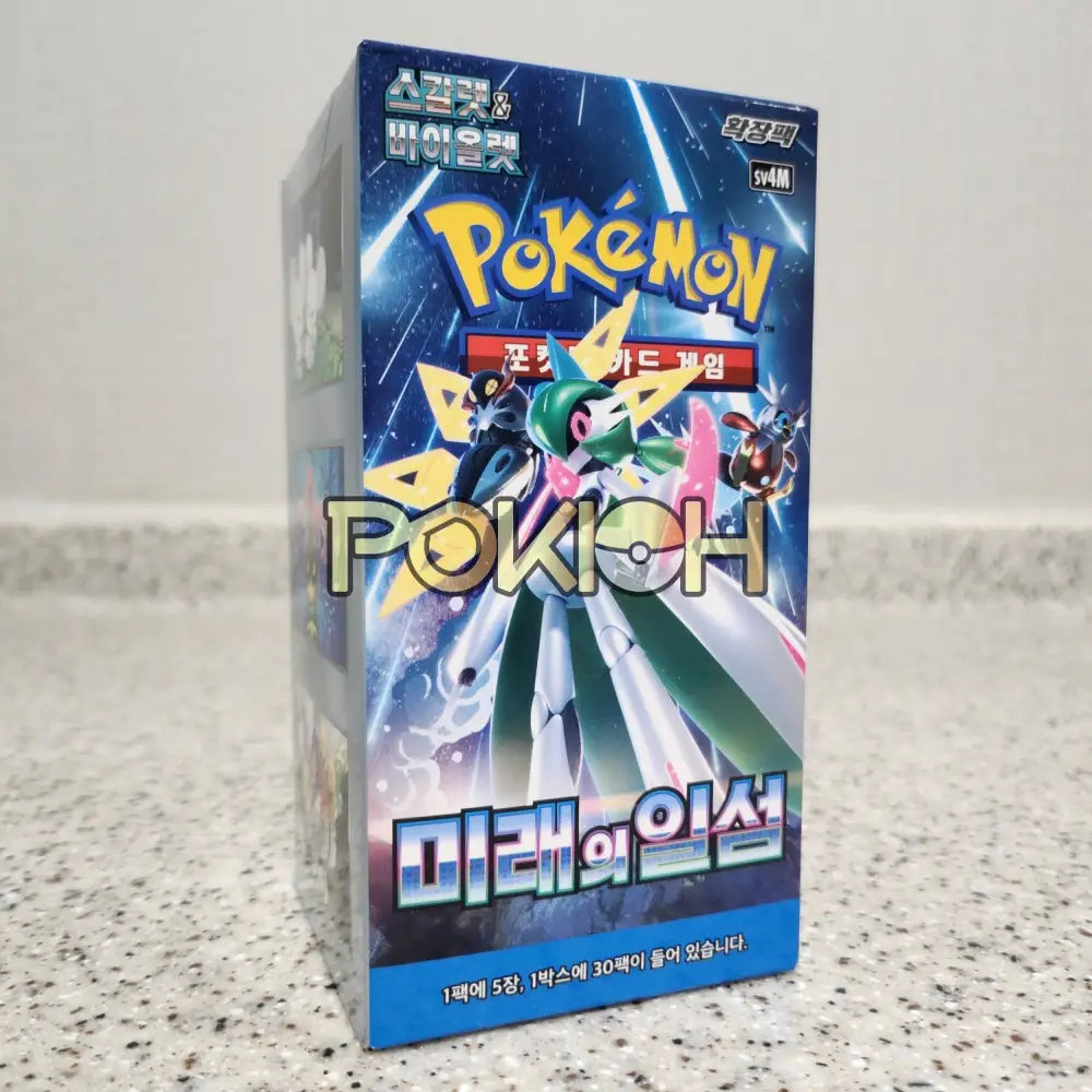 Pokemon Cards Future Flash Booster Box sv4M Paradox Rift Korean ver. Pokioh Pokemon Cards Future Flash Booster Box sv4M Paradox Rift Korean ver. Pokioh