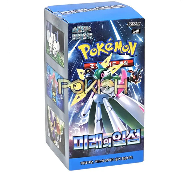 Pokemon Cards Future Flash Booster Box sv4M Paradox Rift Korean ver. Pokioh Pokemon Cards Future Flash Booster Box sv4M Paradox Rift Korean ver. Pokioh