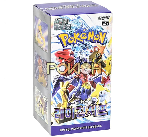 Pokemon Cards Raging Surf sv3a Booster Box Korean Ver. – Pokioh