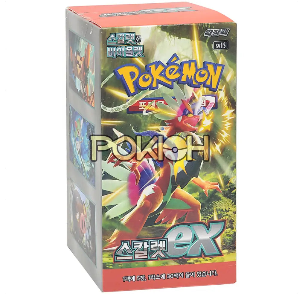 Pokémon Cards Scarlet Ex Booster Box Sv1S Korean Ver.