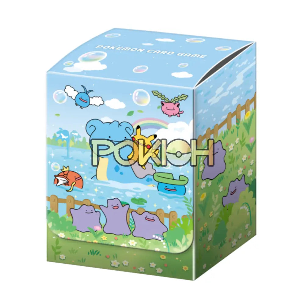 Pokemon Ditto metamong card Deck Case Box Korean Exclusive Promo