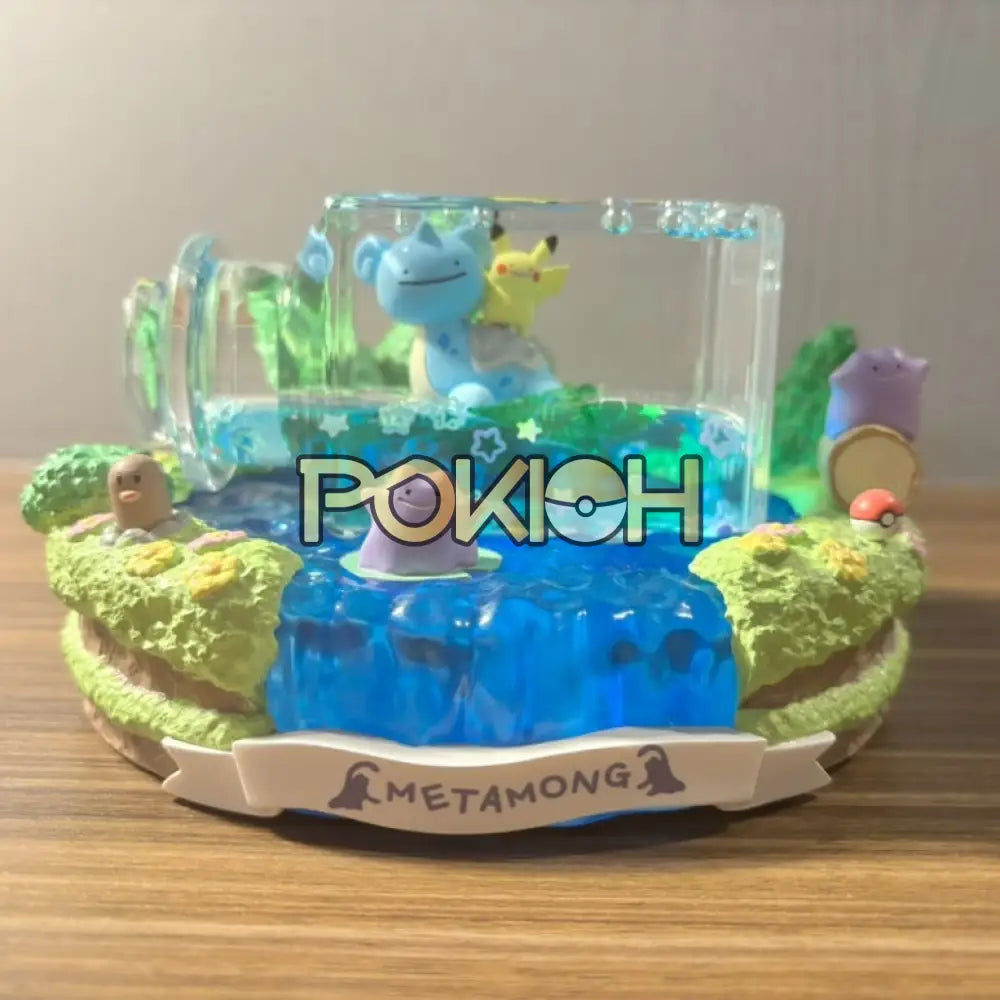Pokemon Korean Exclusive WATERBALL Figure METAMONG Ditto Lapras & Pikachu Series