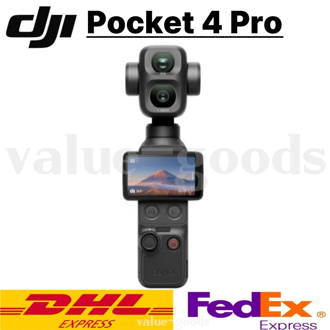 [NEW] DJI Osmo Pocket 4 Pro 4P Standard Combo 4K/240fps Gimbal Action Camera