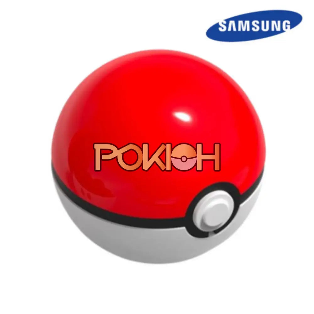 Samsung Pokemon Galaxy Buds2 Pro/2/Live/Pro Case Cover Monster Ball + 1 Sticker