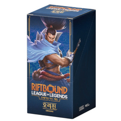 Riftbound League of Legends TCG Origins Booster Box Sealed Korean LoL Ahri