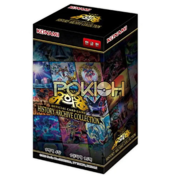 Yugioh Cards History Archive Collection Booster Box HC01-KR Korean Ver Pokioh Yugioh Cards History Archive Collection Booster Box HC01-KR Korean Ver Pokioh